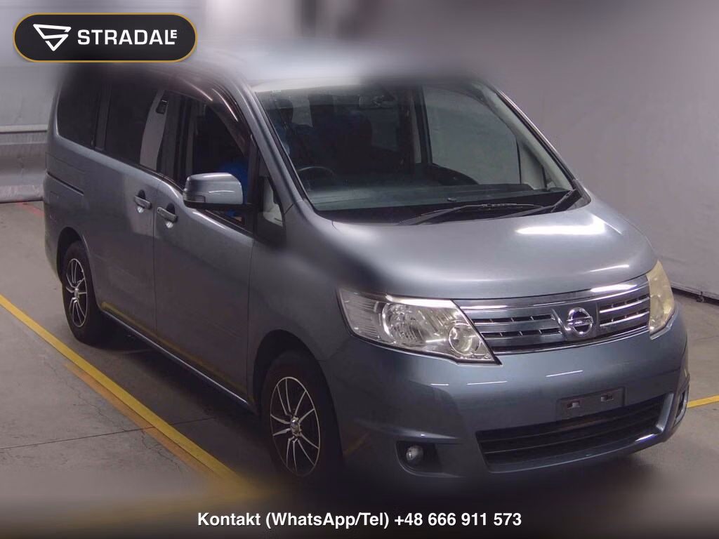 NISSAN SERENA 5D 20S 2009, aukcja z Japonii, zdjęcie 1