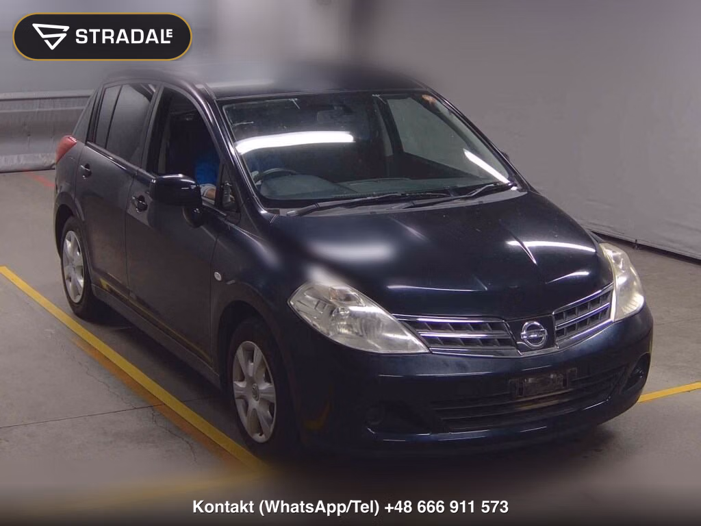 NISSAN TIIDA 15M SV + PLASMA 2012, aukcja z Japonii, zdjęcie 1