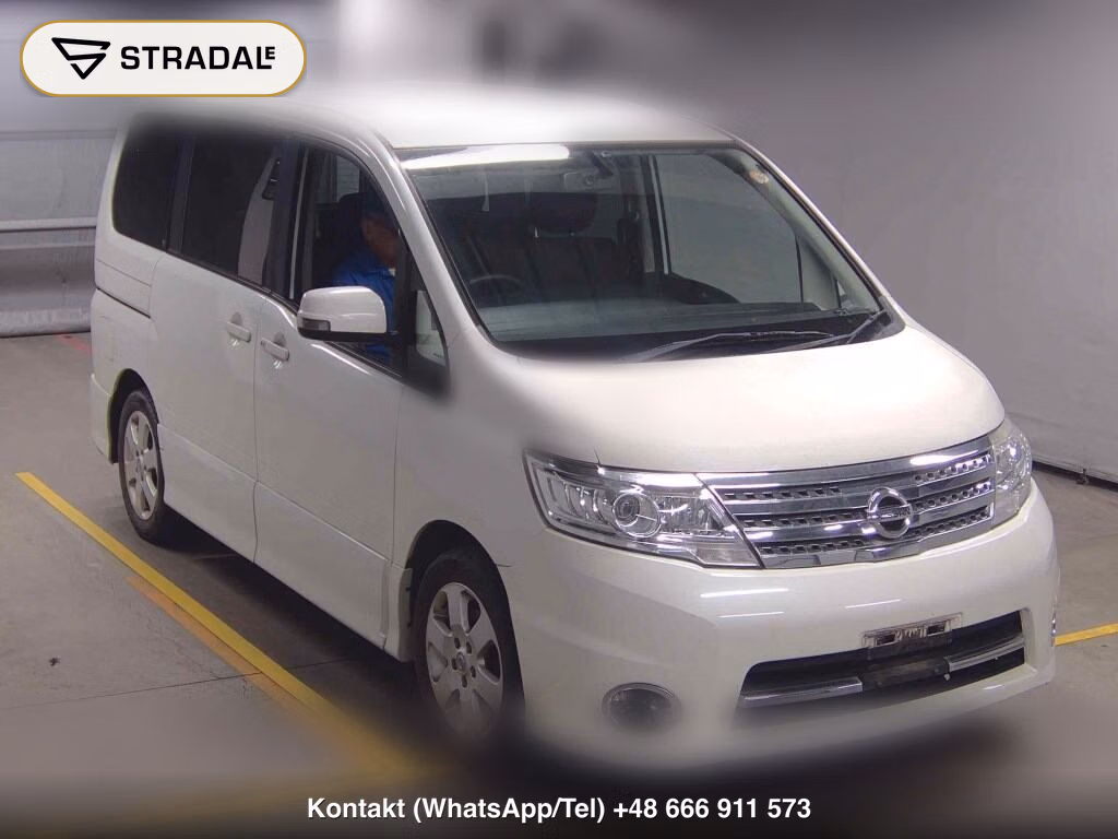 NISSAN SERENA 5D HIGHWAY STAR V SELECTION 2009, aukcja z Japonii, zdjęcie 1