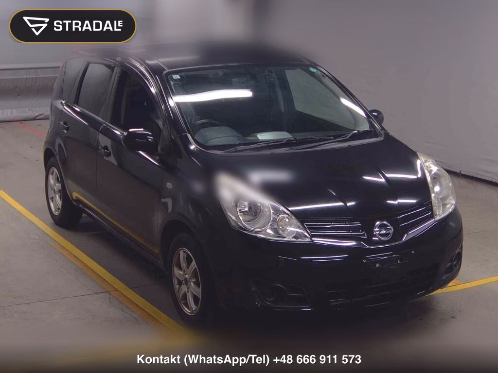 NISSAN NOTE 15X SV + PLASMA 2012, aukcja z Japonii, zdjęcie 1