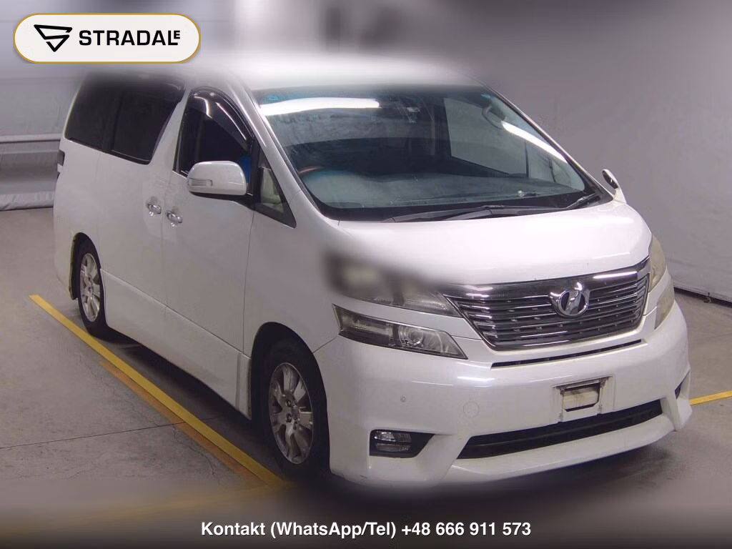 TOYOTA VELLFIRE 4WD 3.5Z PLATINUM SELECTION 2009, aukcja z Japonii, zdjęcie 1