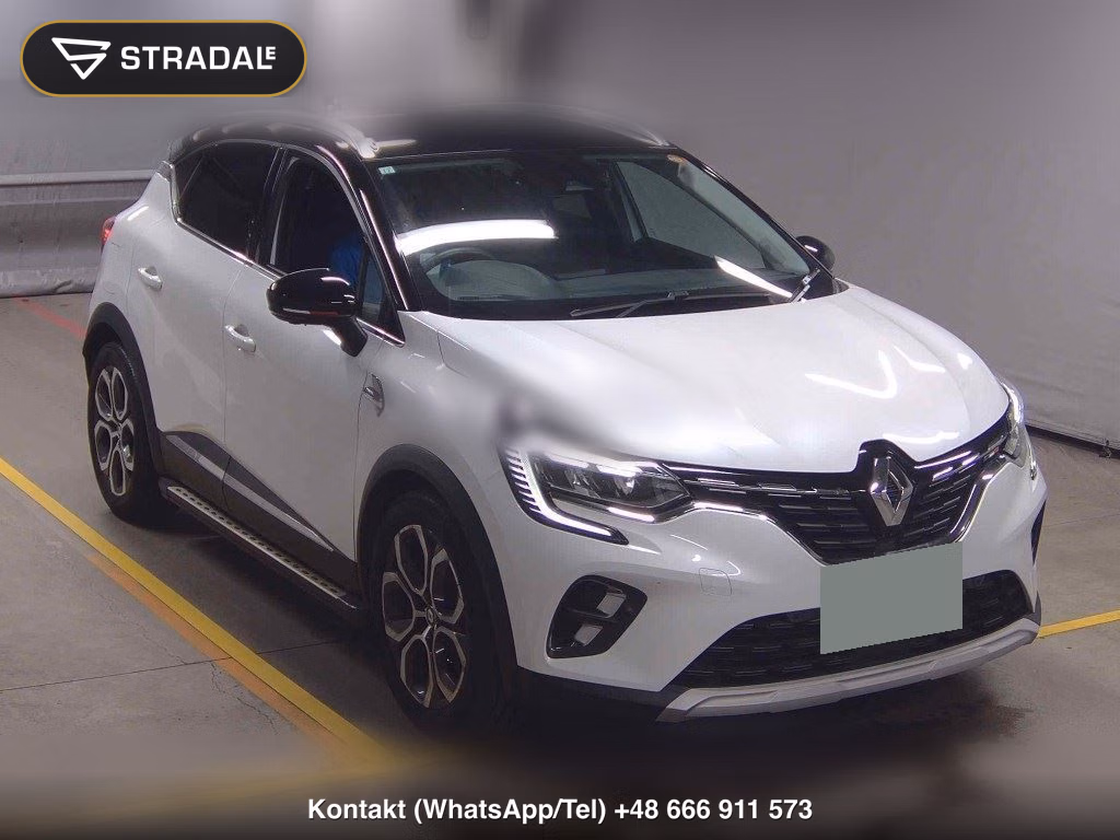 RENAULT CAPTUR INTENS TECHPACK 2021, aukcja z Japonii, zdjęcie 1