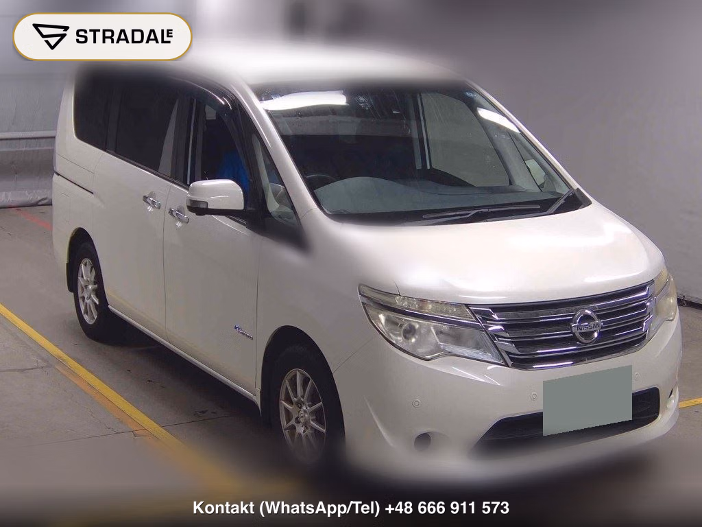 NISSAN SERENA 5D 20X V SELECTION + SAFETY S-HYBRID 2016, aukcja z Japonii, zdjęcie 1