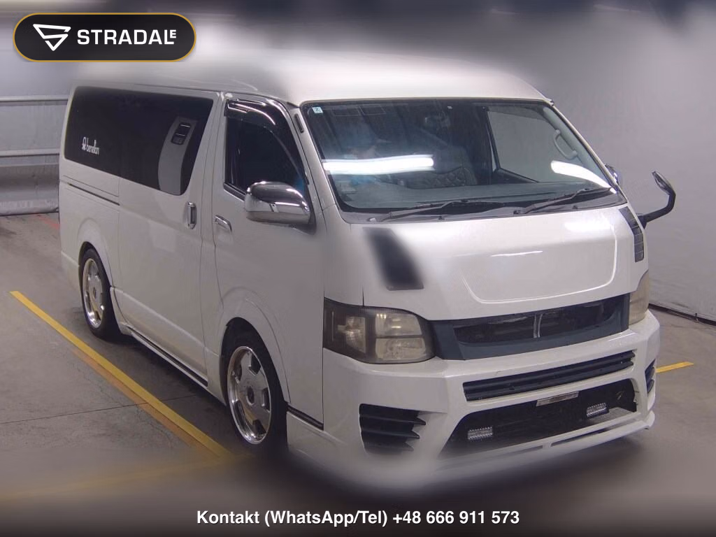 TOYOTA HIACE VAN 5D LONG SUPER GL 2013, aukcja z Japonii, zdjęcie 1