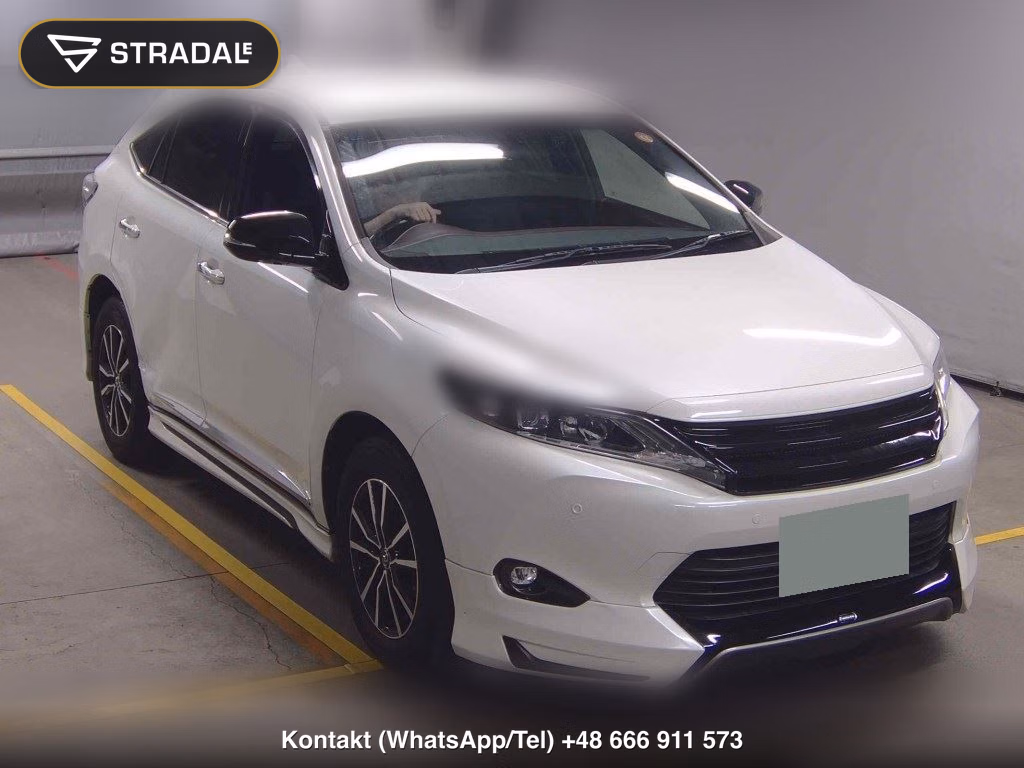 TOYOTA HARRIER ELEGANCE 2016, aukcja z Japonii, zdjęcie 1