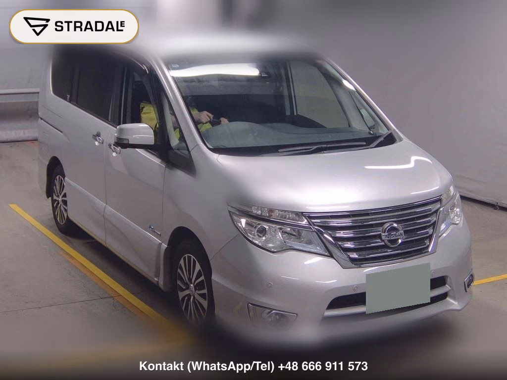 NISSAN SERENA 5D HIGHWAY STAR S-HYBRID ADVANCED SAFETY PA 2014, aukcja z Japonii, zdjęcie 1