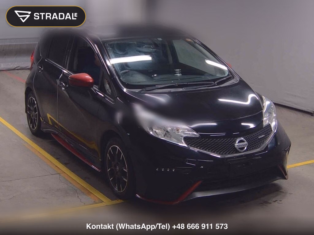NISSAN NOTE NISMO 2016, aukcja z Japonii, zdjęcie 1
