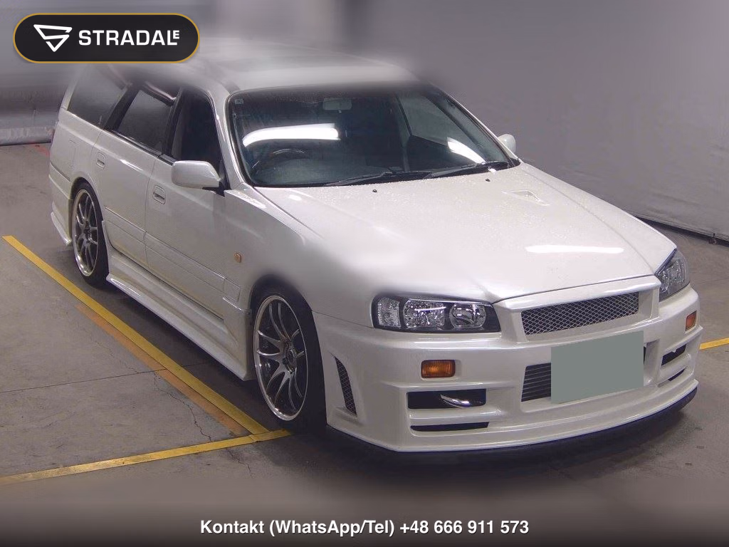 NISSAN STAGEA WG 4WD 25TRS FOUR V PRIME EDITION 2000, aukcja z Japonii, zdjęcie 1