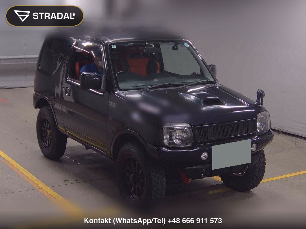 SUZUKI JIMNY 3D 4WD WILD WIND 2008, aukcja z Japonii, zdjęcie 1