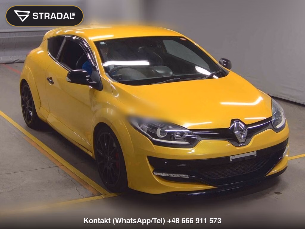 RENAULT MEGANE 3D RENAULT SPORT 273 2017, aukcja z Japonii, zdjęcie 1