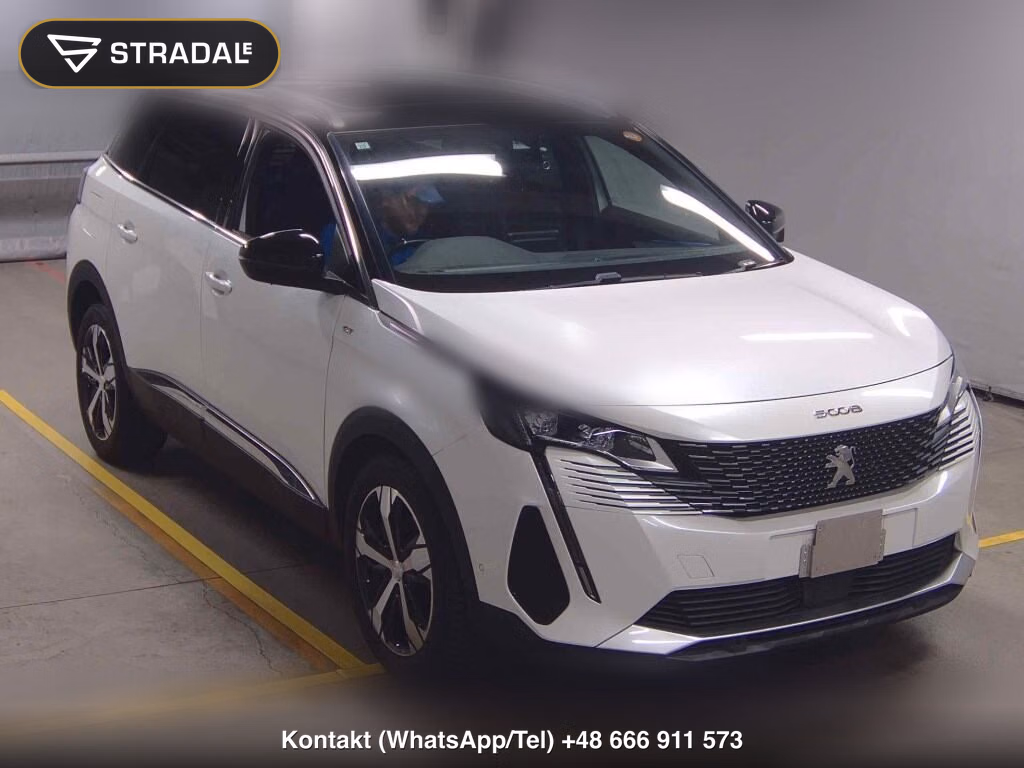 PEUGEOT 5008 2021, aukcja z Japonii, zdjęcie 1