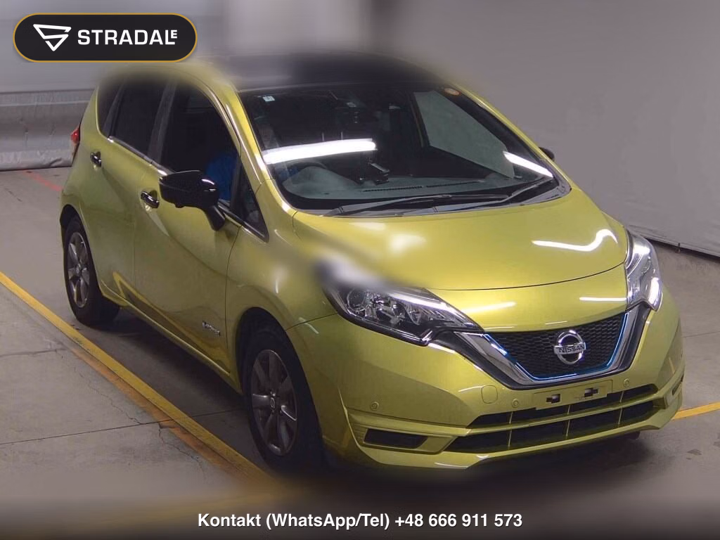 NISSAN NOTE E-POWER X BLACK ARROW 2018, aukcja z Japonii, zdjęcie 1