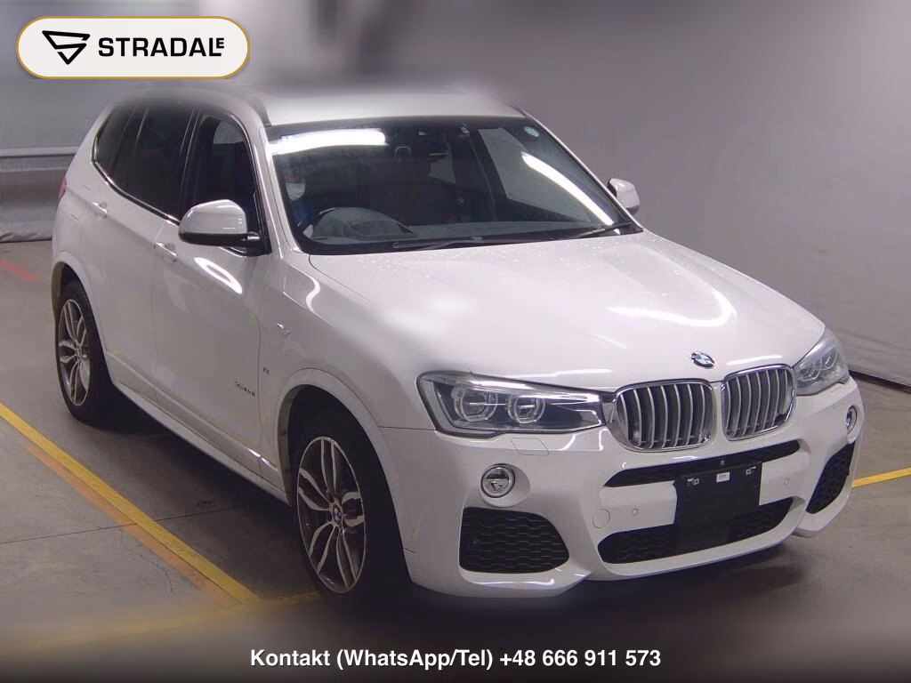 BMW X3 4WD XDRIVE 35I M-SPORT 2016, aukcja z Japonii, zdjęcie 1