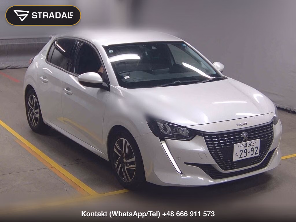 PEUGEOT 208 5D ALLURE 2021, aukcja z Japonii, zdjęcie 1