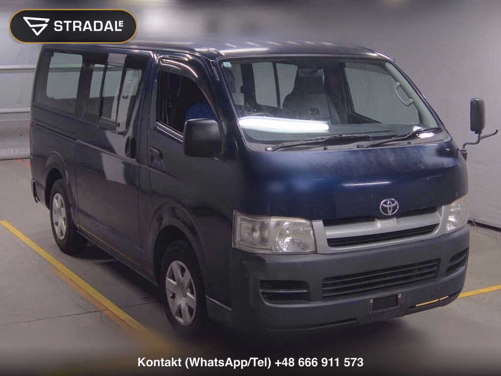 TOYOTA HIACE VAN 5D DX 2006, aukcja z Japonii, zdjęcie 1