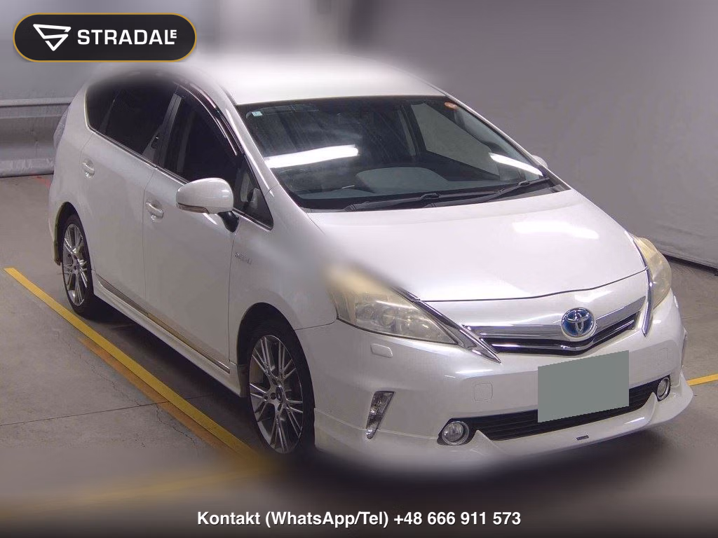 TOYOTA PRIUS ALPHA S 2012, aukcja z Japonii, zdjęcie 1