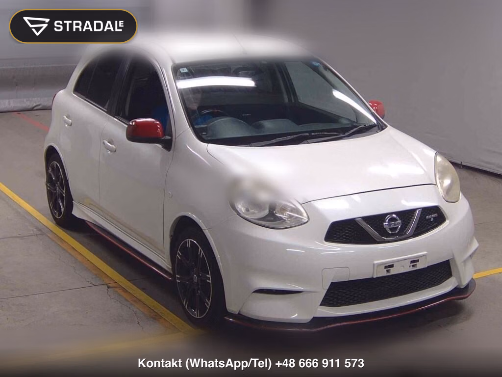 NISSAN MARCH 5D NISMO S 2014, aukcja z Japonii, zdjęcie 1