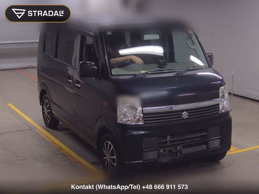 SUZUKI EVERY WAGON JP TURBO 2007, aukcja z Japonii, zdjęcie 1