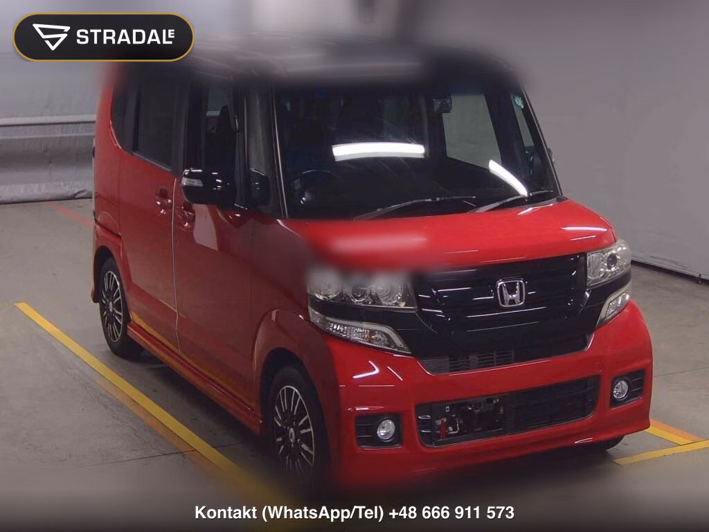 HONDA N-BOX CUSTOM G・L PACKAGE 2015, aukcja z Japonii, zdjęcie 1