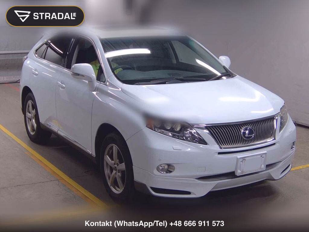 LEXUS RX RX450H VERSION S 2011, aukcja z Japonii, zdjęcie 1