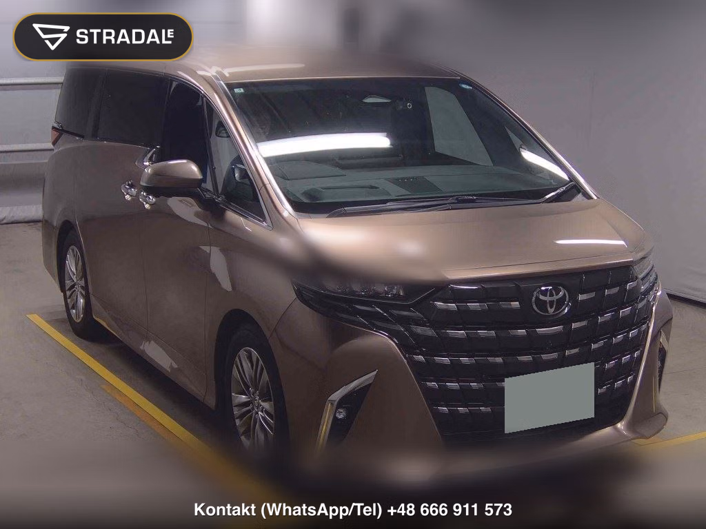 TOYOTA ALPHARD Z 2025, aukcja z Japonii, zdjęcie 1