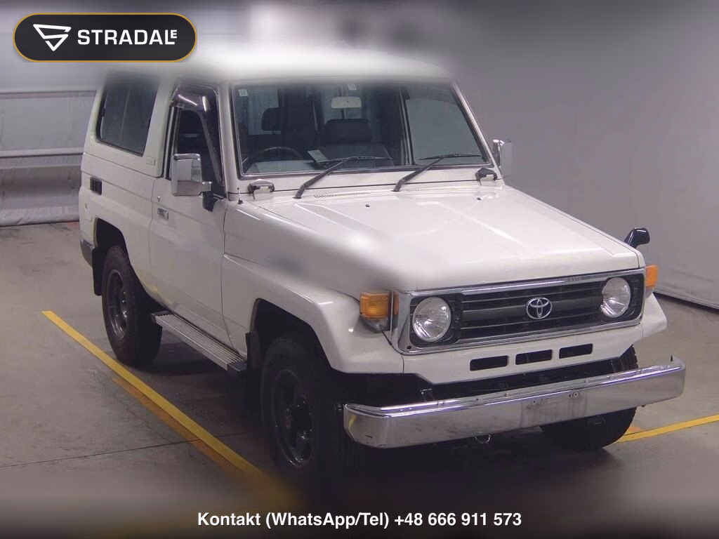 TOYOTA LAND CRUISER 70 3D 4WD LX 1998, aukcja z Japonii, zdjęcie 1