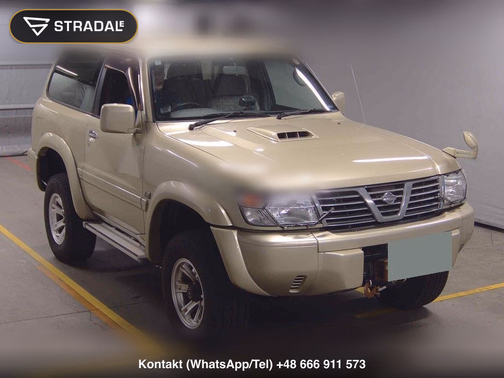 NISSAN SAFARI 3D 4WD SUPER SPIRIT 2001, aukcja z Japonii, zdjęcie 1