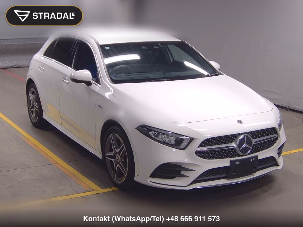 MERCEDES BENZ A-CLASS A250E 2021, aukcja z Japonii, zdjęcie 1