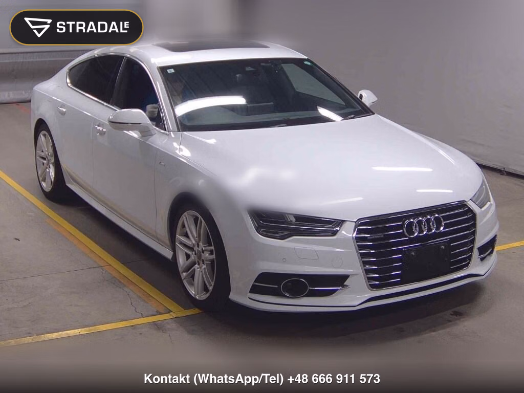 AUDI A7 SPORTBACK 4WD 2.0TFSI QUATTRO S LINE PACKAGE 2017, aukcja z Japonii, zdjęcie 1