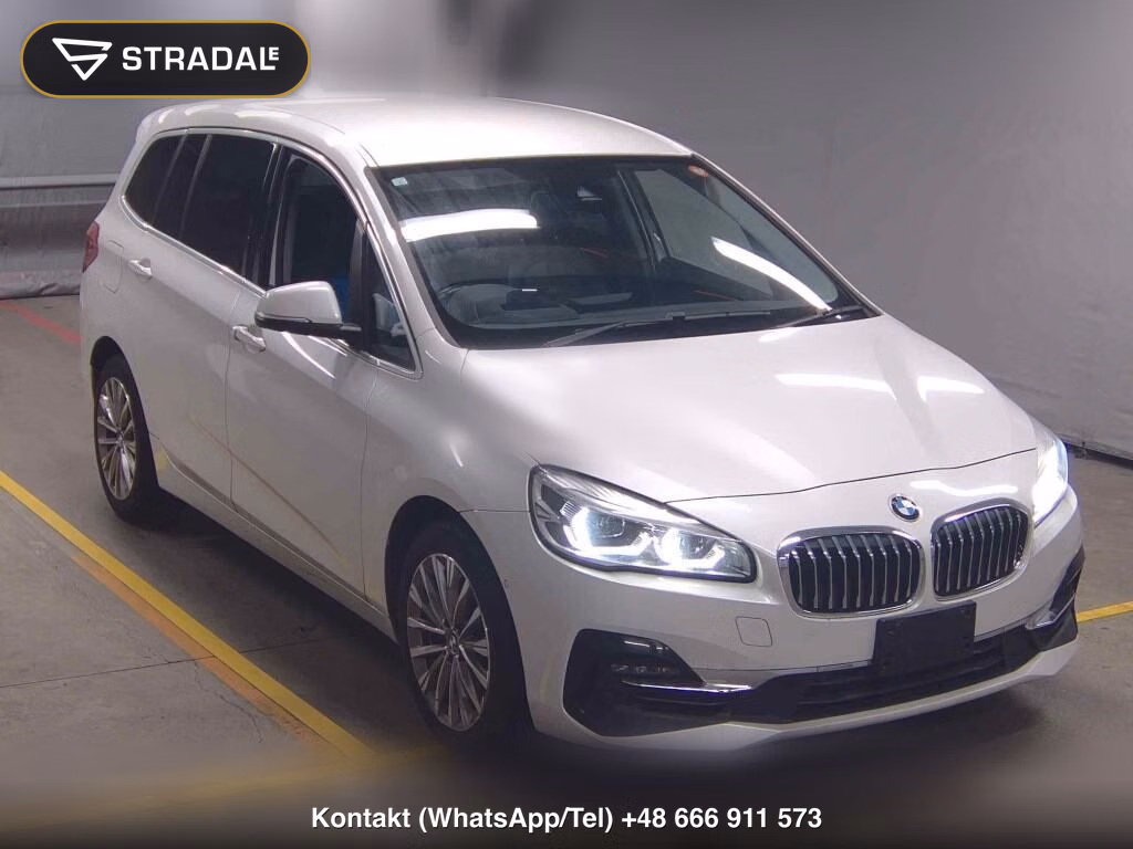 BMW 2 SERIES 5D 218D GRAN TOURER LUXURY 2019, aukcja z Japonii, zdjęcie 1