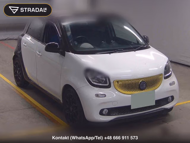 MCC SMART FOR FOUR TURBO 2017, samochód z aukcji Japonii