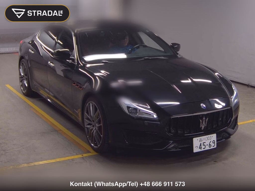 MASERATI QUATTROPORTE S GRANSPORT 2017, aukcja z Japonii, zdjęcie 1