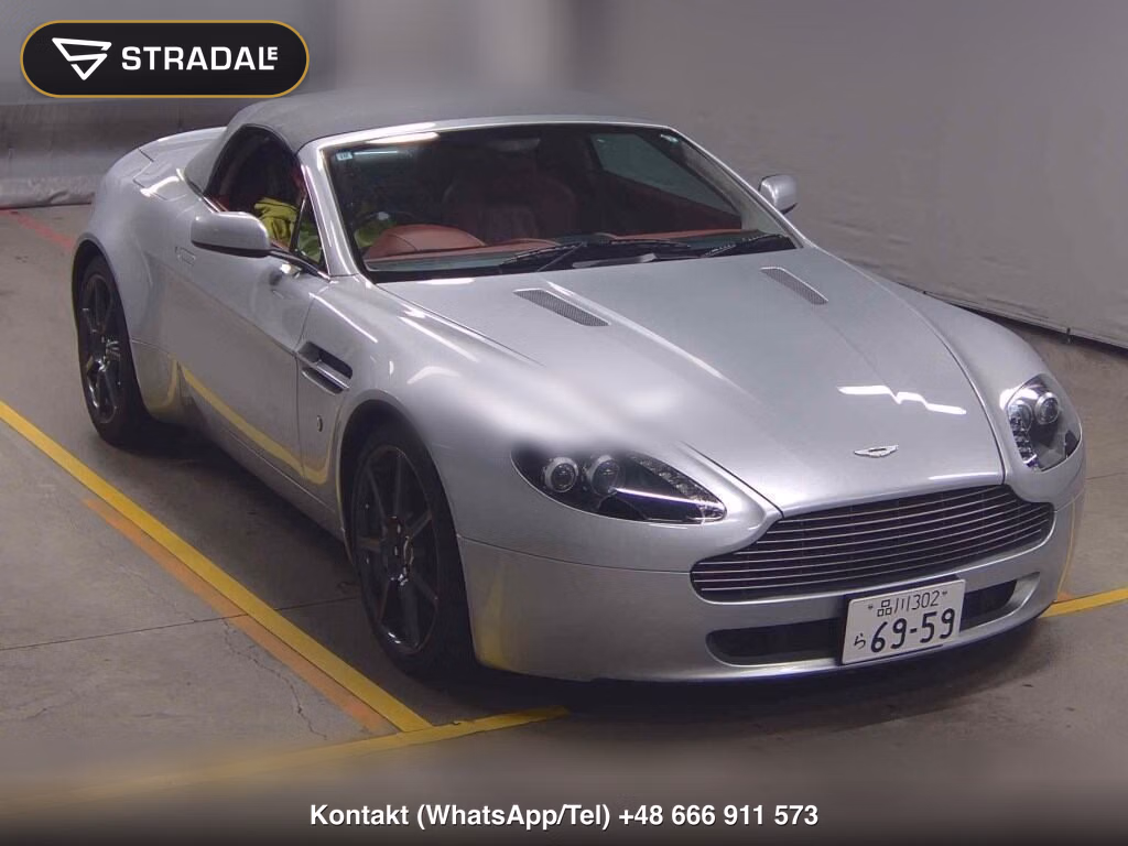 ASTON MARTIN V8 VANTAGE OP ROADSTER 2007, aukcja z Japonii, zdjęcie 1