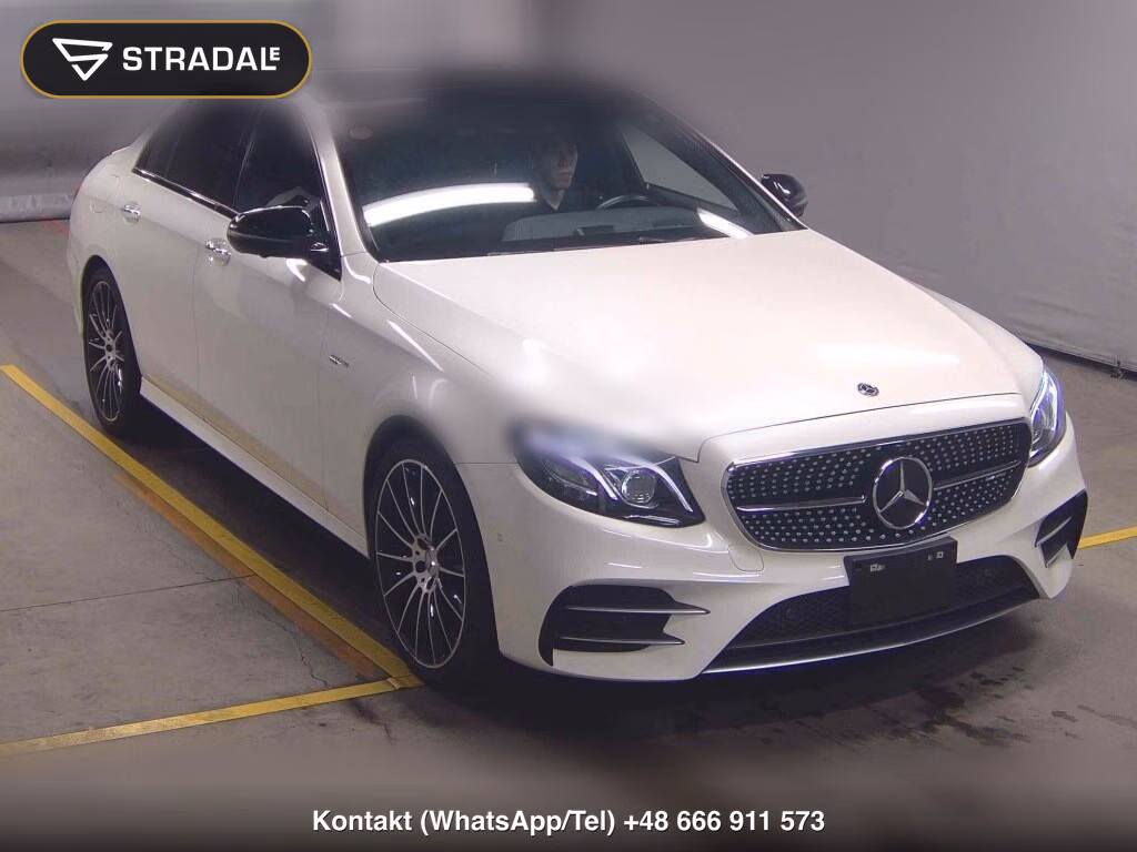 MERCEDES AMG E-CLASS 4D 4WD E43 4MATIC EXCLUSIVE PACKAGE 2017, aukcja z Japonii, zdjęcie 1