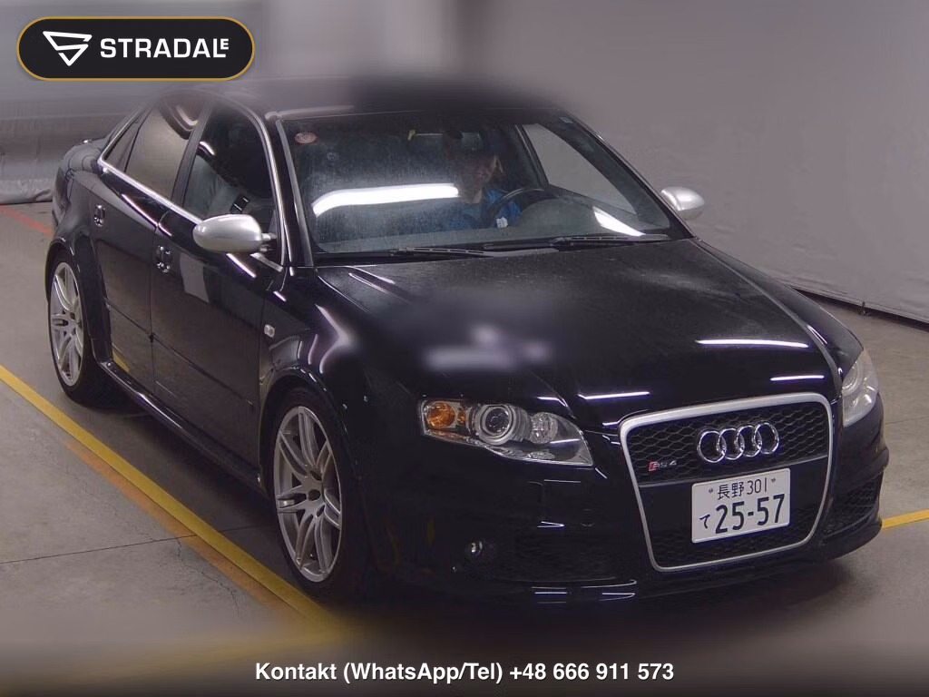AUDI RS4 4D 4WD 2006, aukcja z Japonii, zdjęcie 1