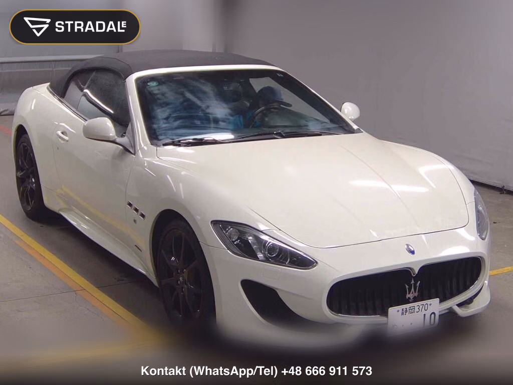MASERATI GRANCABRIO SPORTS 2014, aukcja z Japonii, zdjęcie 1