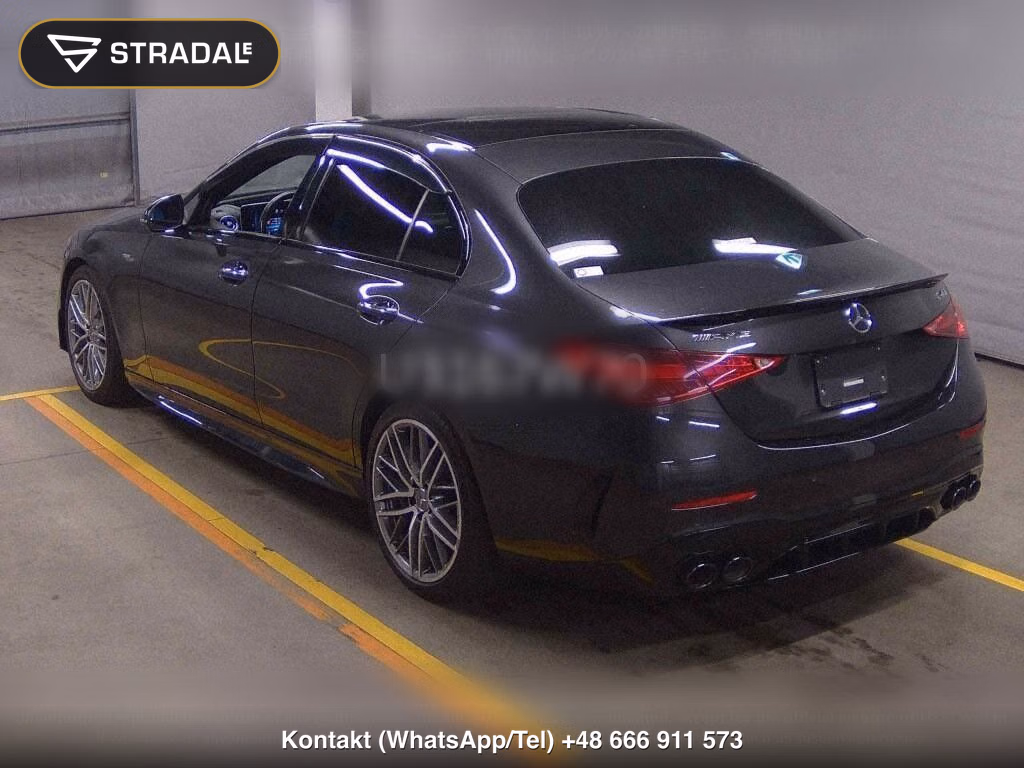 MERCEDES AMG C-CLASS 4D 4WD C43 4MATIC BSG MODEL, miniaturka 3