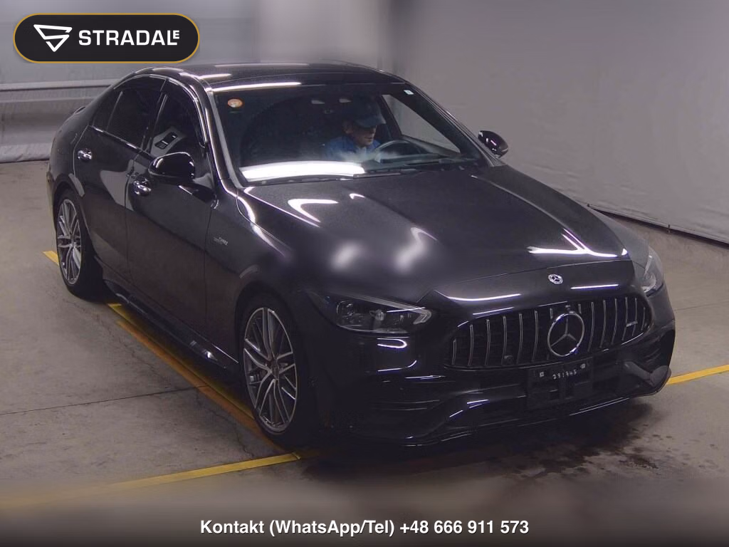 MERCEDES AMG C-CLASS 4D 4WD C43 4MATIC BSG MODEL 2023, aukcja z Japonii, zdjęcie 1