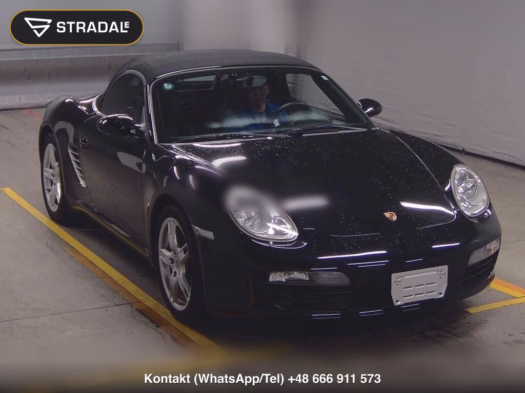 PORSCHE BOXSTER 2008, aukcja z Japonii, zdjęcie 1