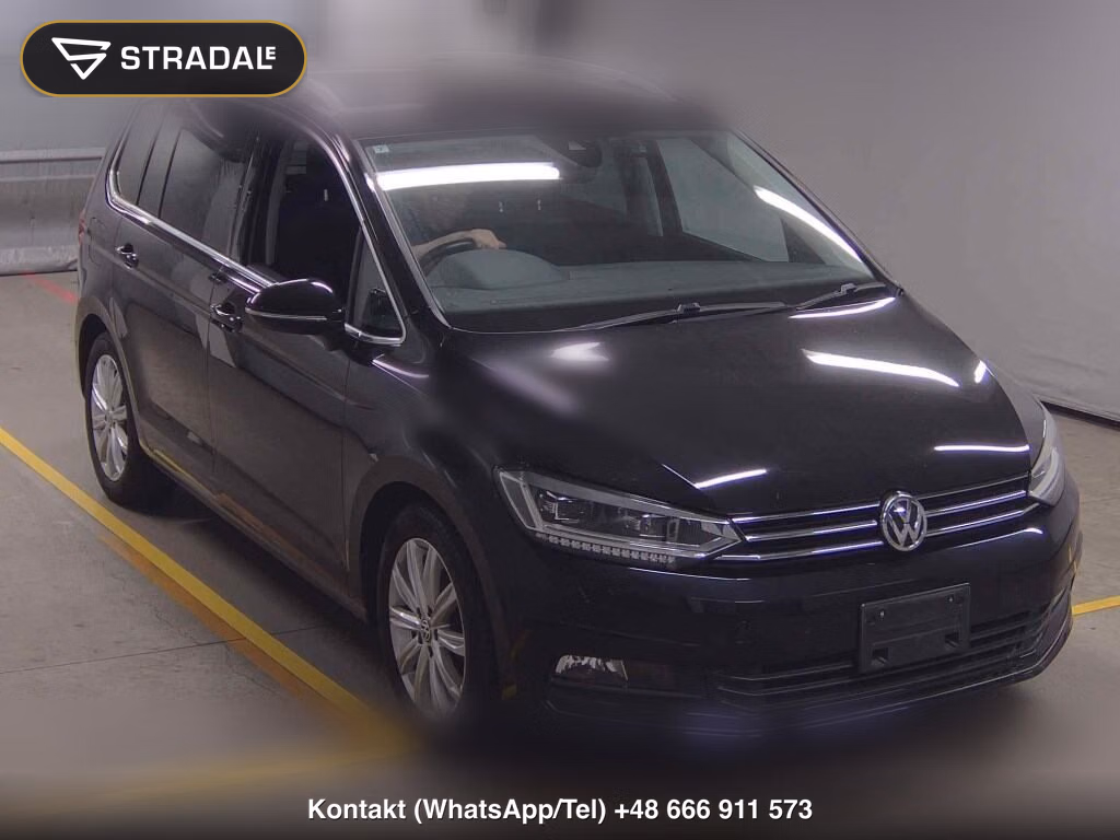 VOLKSWAGEN GOLF TOURAN TDI HIGH LINE 2019, aukcja z Japonii, zdjęcie 1