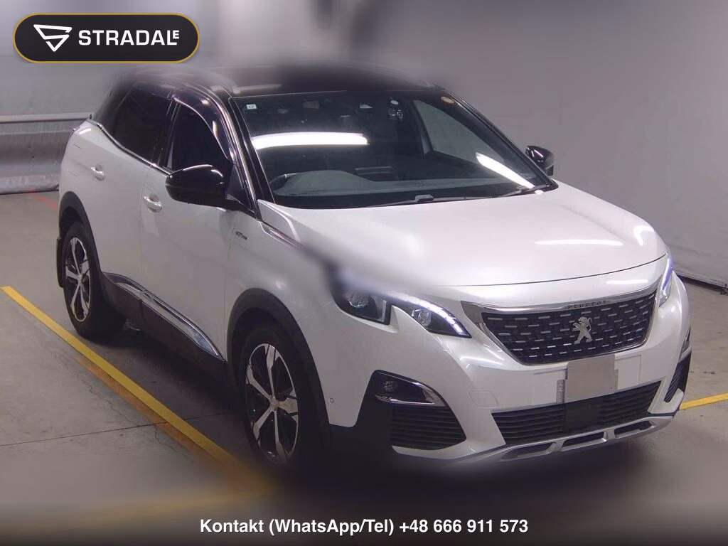 PEUGEOT 3008 GT LINE 2017, aukcja z Japonii, zdjęcie 1