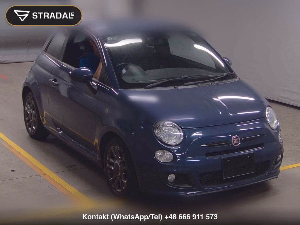 FIAT 500S TWINAIR 2013, aukcja z Japonii, zdjęcie 1
