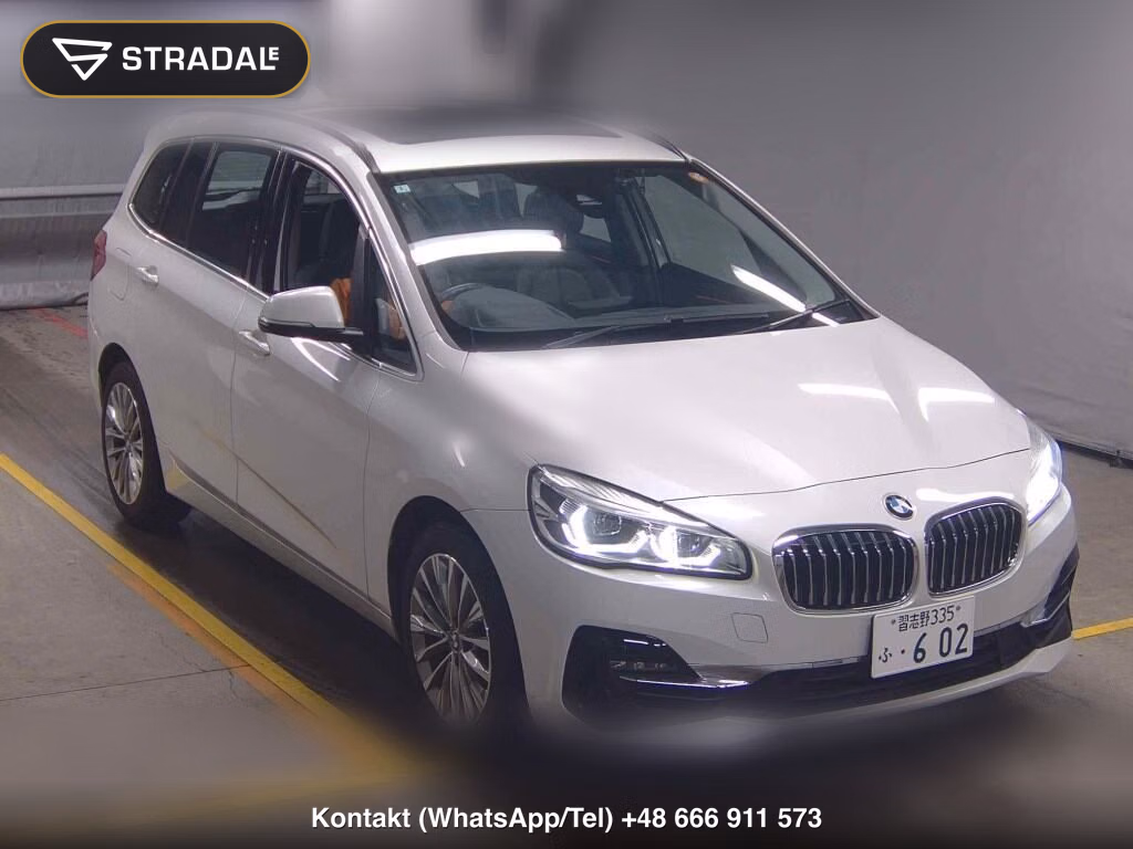 BMW 2 SERIES 5D 218I GRAN TOURER LUXURY 2019, aukcja z Japonii, zdjęcie 1