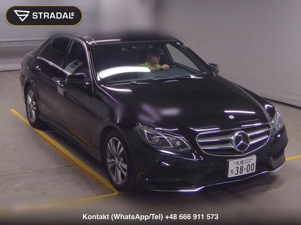 MERCEDES BENZ E-CLASS 4D 4WD E300 4MATIC AVANTGARDE AMG SPORTS P 2013, aukcja z Japonii, zdjęcie 1