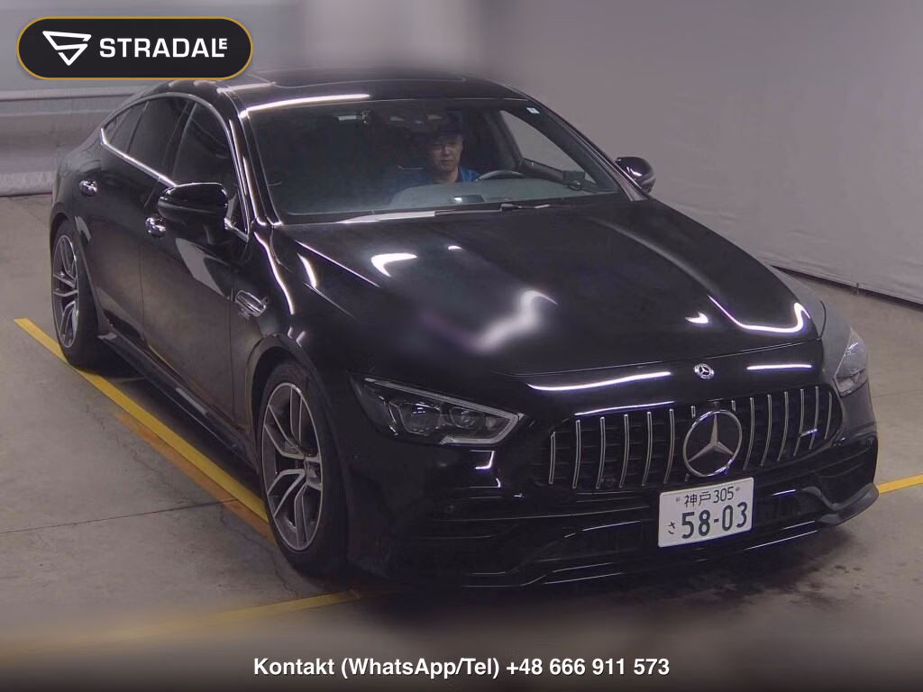 MERCEDES AMG GT 5D 4WD 43 4MATIC PLUS ISG MODEL 2020, aukcja z Japonii, zdjęcie 1