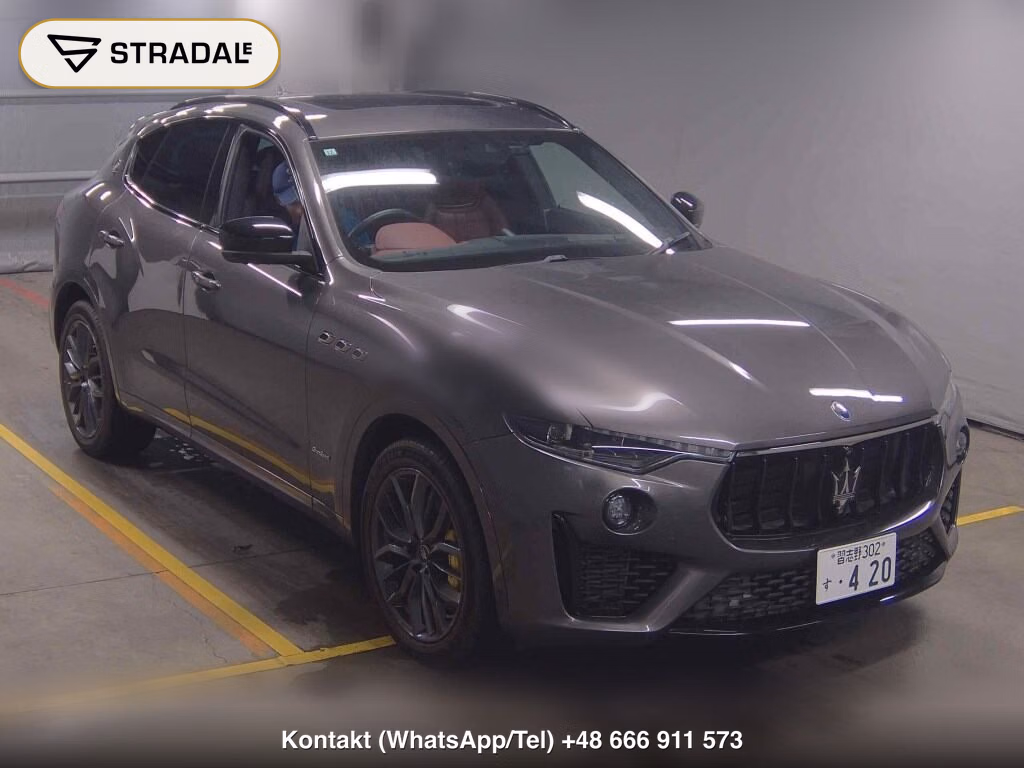 MASERATI LEVANTE 4WD GRANSPORT 2019, aukcja z Japonii, zdjęcie 1