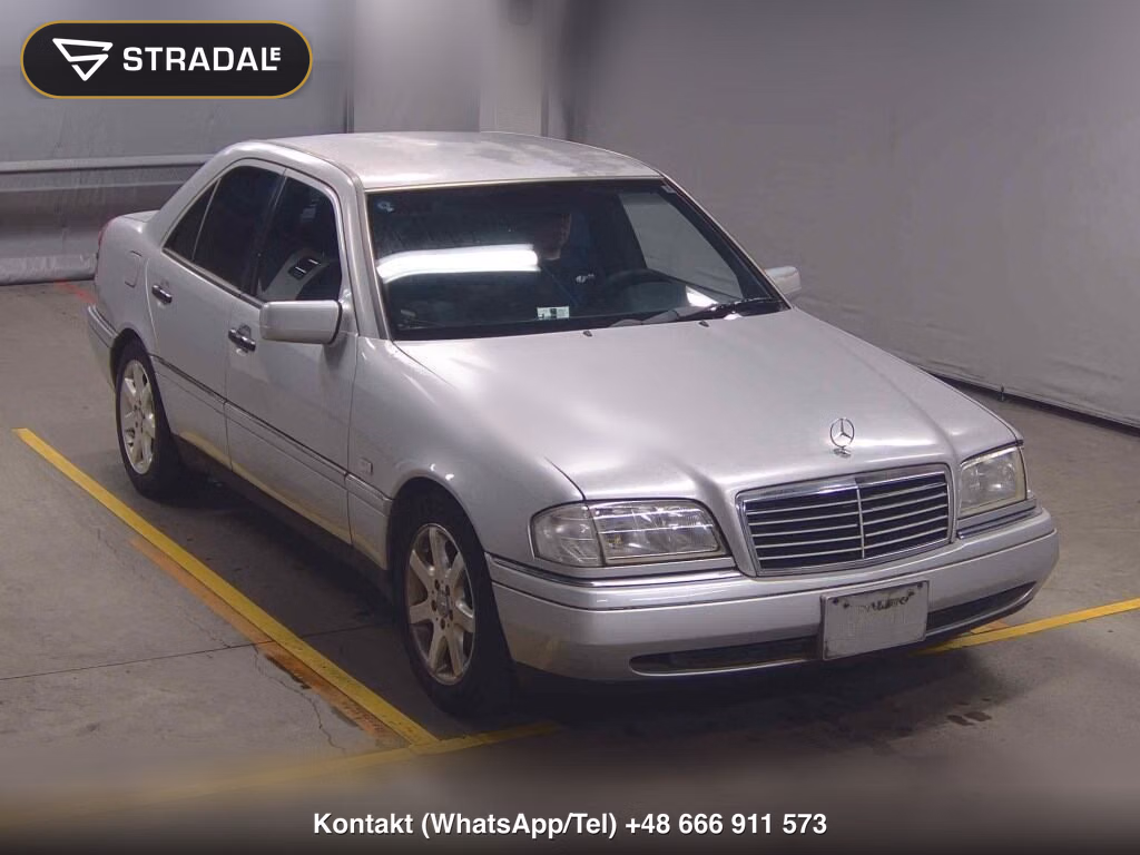 MERCEDES BENZ C-CLASS 4D 1997, aukcja z Japonii, zdjęcie 1