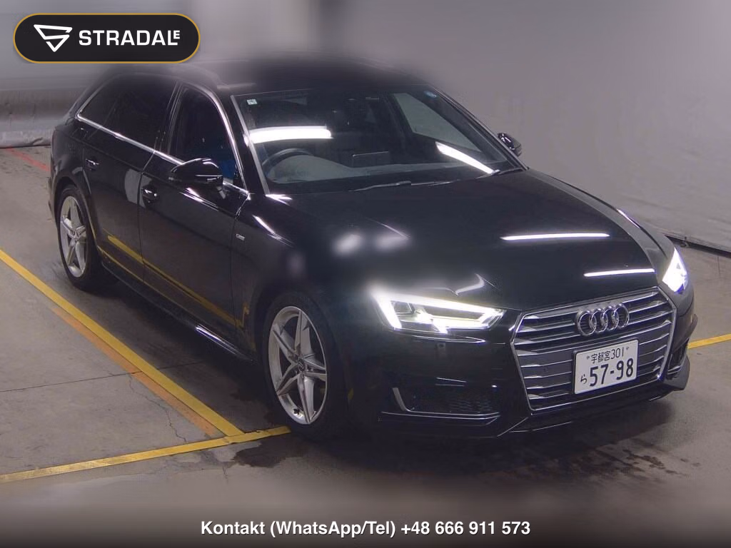AUDI A4 AVANT 1.4TFSI SPORT 2018, aukcja z Japonii, zdjęcie 1