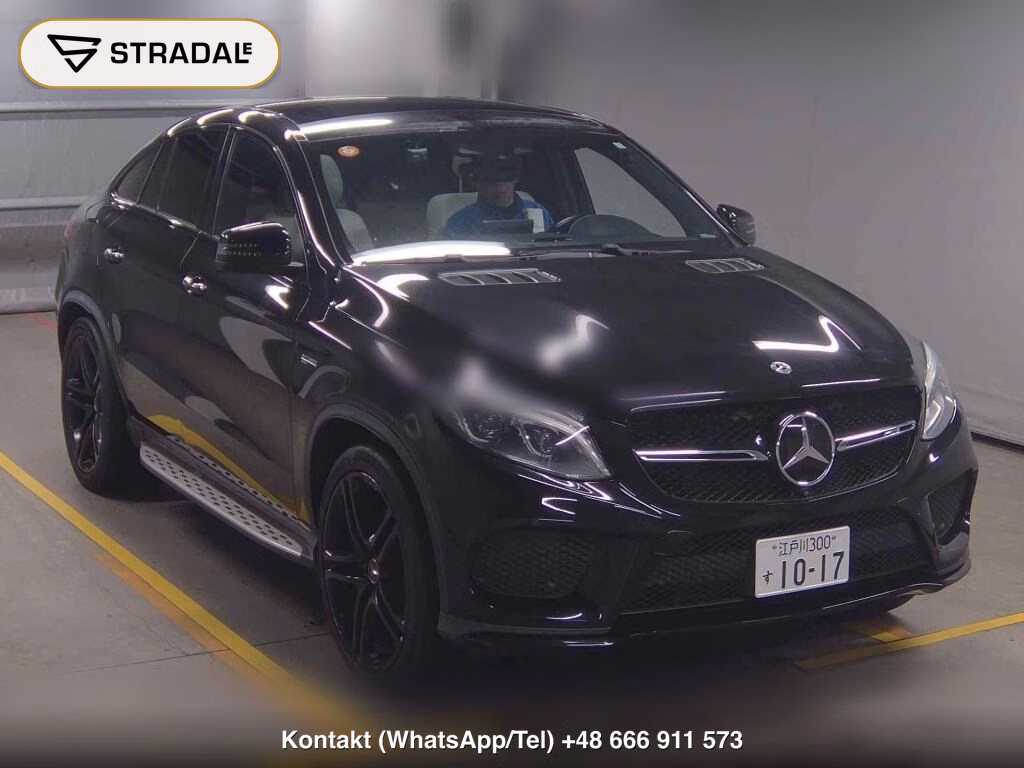 MERCEDES AMG GLE 4WD GLE43 4MATIC COUPE 2018, aukcja z Japonii, zdjęcie 1