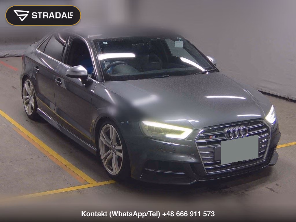 AUDI S3 SEDAN 4WD BASE GRADE 2017, aukcja z Japonii, zdjęcie 1
